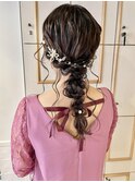 大人ゆるふわヘアセット:パーティースタイル おくれ毛 横浜★