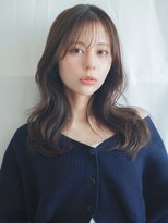 トローノ 栄(TRONO) 韓国ヘア くびれ巻き レイヤーカット ツヤ髪 顔周りカット 20代