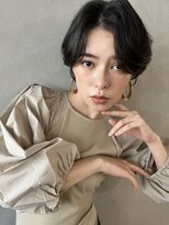 パーク(PARK)&nbsp;【PARK】レディースセンターパート×ニュアンスパーマ