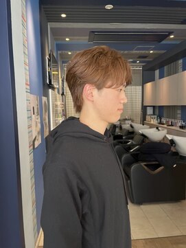 コワファースト 大分(COIFF1RST) ブリーチなし！マッシュショートの抜きっぱなしカラー