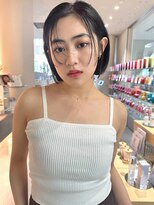 【MINX】くびれヘア＋くすみベージュハイライトカラー_銀座
