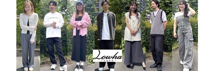 ローハ アゲオ(Lowha -ageo-)のサロンヘッダー