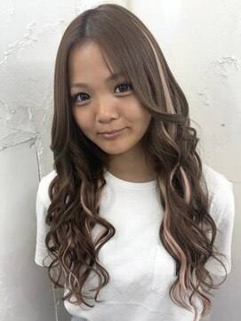 ベルグローアルファ(BELLE GROW ALPHA) エクステでハイライト/MIYU