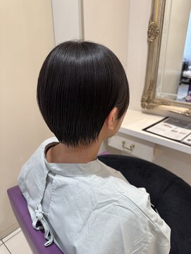 ハピネス 河原町店(Happiness) 黒髪ショート　京都美容室　進詩織