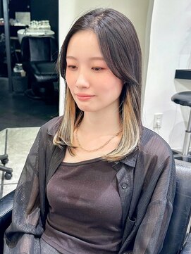 アパカバール 鳳店(Apa kabar) まずは耳元から＊インナーカラースタイル