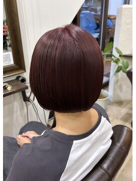 ヘアーアンドスパ ルーチェ(hair&spa Luce) ピンクブラウンカラー