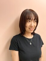 ルーム シンサイバシ(room shinsaibashi)&nbsp;【room shinsaibashi/植松さくら】レイヤーカット　顔周りカット