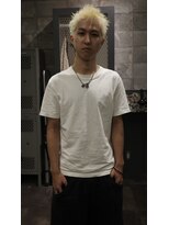 ソリズ ヘア クルー 池袋(SOLIZ HAIR CREW)&nbsp;ハイトーンスパイキーショート