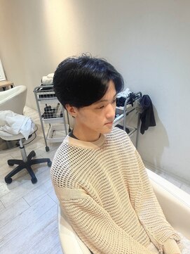 ロワゾ ヘア デザイン(L'OiSEAU HAIR DESIGN) メンズセンターパート