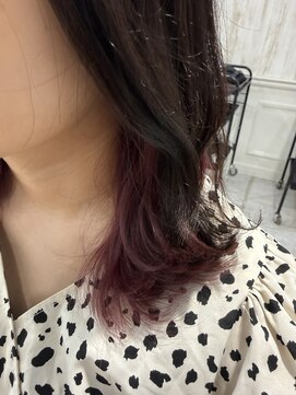 シエル 千葉店(CIEL) インナーカラー＊カシスピンク