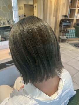 アース 川口店(HAIR&MAKE EARTH) ナチュラルストレートボブ