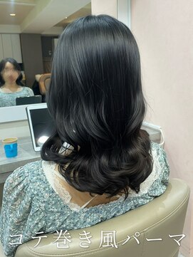 アミー 銀座(Ammy) #韓国風パーマ #コテ巻き風パーマ #ロングパーマ #パーマ