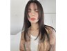 美髪縮毛矯正+似合わせカット【31900→ 29700】