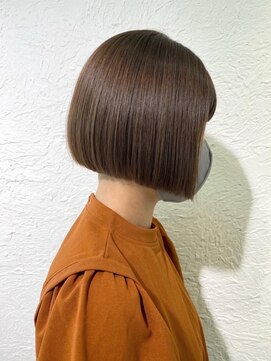 バランス 原宿 表参道(balance) マロンブラウン×ボブ YUKA