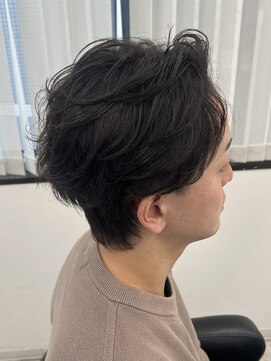 シーバイスリー 綱島(C×3) カット+扱いやすいフェザーパーマ!!