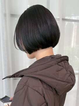 リュミエ ドゥ マッシュ(Lumier de mashu) ショートボブ/ダークアッシュ【大阪/梅田/茶屋町/中崎町】