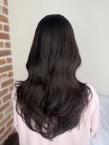 エニー 栄(Any) 韓国レイヤー×ラベンダーグレージュ