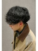 波巻きパーマ