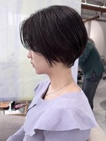 インスヘアー 梅田(INCE HAIR)&nbsp;大人可愛い20代30代小顔くびレイヤー柔らかショートボブ黒髪