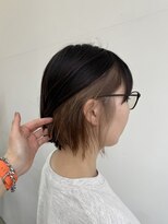 ジュノ イオン鹿児島店(Juno) ツヤグレー×くすみベージュインナー