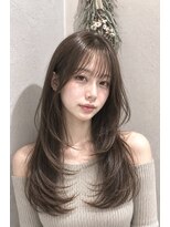 ドール 阪急高槻(DOLL) 大人髪質改善レイヤーカット×透明感グレージュ