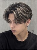 【押川】メッシュ×センターパート