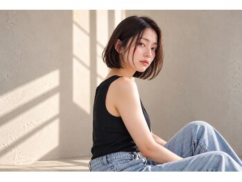 マレット 南蔵王(mullet.)の写真/【話題のネオメテオストレート取扱い】思わず触りたくなるうる艶髪実現*髪質に年齢を感じ始めた方にも◎