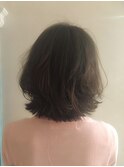 旬の外ハネでふわくしゅショートボブ♪【担当 中野千帆】