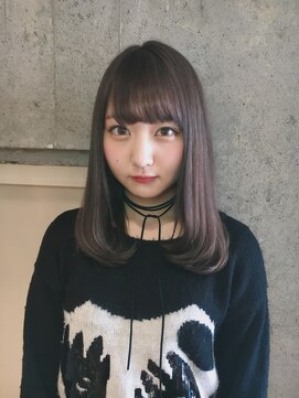 サロンドミルク 原宿(salon de MiLK) 【salon de MiLK 原宿】パールグレーワンカール