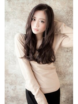 エル(LE) ６/８newopen！ひし形シルエットグレージュエアリーミディアム