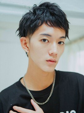 ポッシュ 原宿店(HAIR＆MAKE POSH) カジュアルツーブロックショート