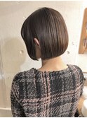 【RICCA渡辺】コンパクトなミニボブスタイル