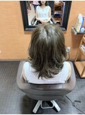 カラーオンカラー グレーパール