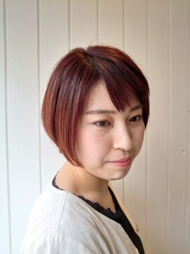 シザーズ(scissors) 前下がりショート