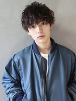 【PARK】スパイラルパーマ×マッシュウルフ