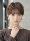 前髪あり大人ショート20代30代40代【AIN.表参道】川原大地