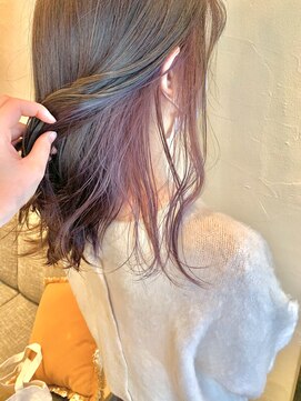 ロンドフルール 大宮東口(Lond fleur) Lond fleur 小泉　【イヤリングカラー】くびれヘア