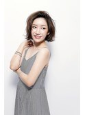 〈mielhair新宿〉かきあげ前髪　外はねボブ☆【新宿】