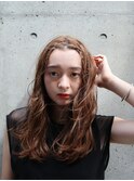 ワンレンロング_くびれヘア_髪質改善