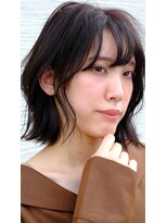 スリー スタンド(THREE STAND) 小顔こなれミディ☆大人可愛いくびれヘア☆20代30代40代