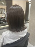 外はねボブ×こっくりカラー