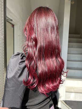 テテ(TETE) レッドカラー　心斎橋×長堀橋