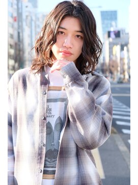 ラレイ(Lalei) 《ささき》キムタク風ロングウェーブパーマ/スパイラルパーマ