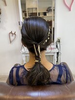 クッキー ヘアーアンドメイク(COOKIE Hair&Make)&nbsp;【COOKIE】シンプルローポニー★