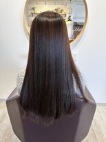 ヘアーサロン 銀 梅雨対策に縮毛矯正!