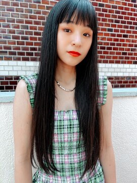 エイミー(Aimee) Aimee町田　ワイドバング×アッシュブラック