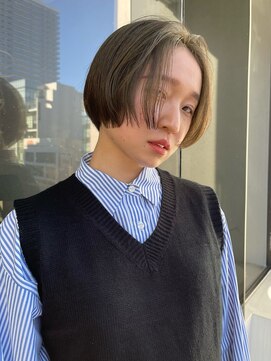 イトシテ 前髪なしミニボブ【本多身和子】