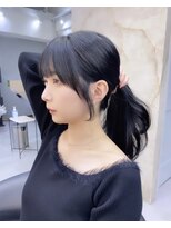 ロンドアヴァントゥス 池袋(Lond aventus)&nbsp;韓国レイヤー/韓国風/ボブ/髪質改善/黒髪/ブリーチなし〔池袋〕