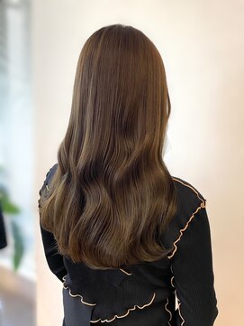 ロイ(Roi) 【西村】赤み消し_オリーブベージュ_シアーカラー_イルミナ