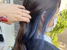 ロワゾーブルー l'oiseau bleuの雰囲気（ブリーチ×デザインカラーも大人気メニューです♪）